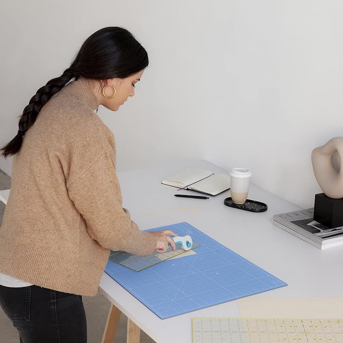 Elan Cutting Mat A2 Blue, Self Healing Cutting Mat 18x24 Inch, 5-Ply Craft - Image 6