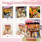 Flever Dollhouse Miniature DIY House Kit Creative Room - Image 7
