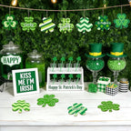 36PCS Wooden Shamrock Ornaments to Paint St. Patrick's Day Decorations - Image 4