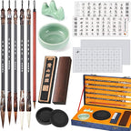 14 Pieces Chinese Calligraphy Brushes Gift Set Painting Brushes Watercolor by Sabary
