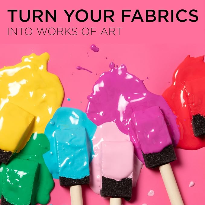 Tulip Soft Fabric Paint, Stays Soft and Flexible, Permanent Paint, - Image 7