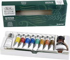 Winsor & Newton Winton Oil Color Paint, Studio Set, 10 x 37ml Tubes, 12 Piece - Image 2