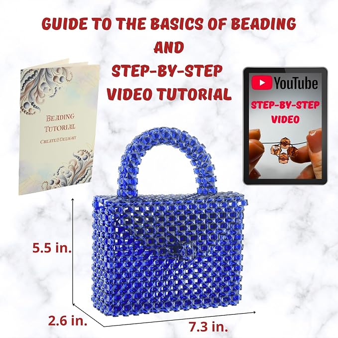 Arts and Crafts for Adults: Craft Supplies for Weaving Beaded Cute Things. DIY - Image 4