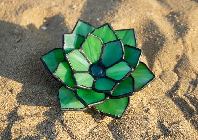 Artificial Succulent Plant, Handmade Faux Succulent Home Decor Gift - Image 7