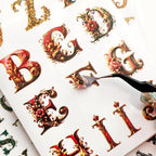 Alphabet & Number Stickers, 50 Sheets Vinyl Letters - Image 2