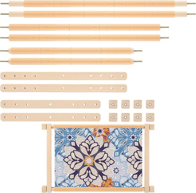 CroBlissful Cross Stitch Scroll Frame Set by CroBlissful