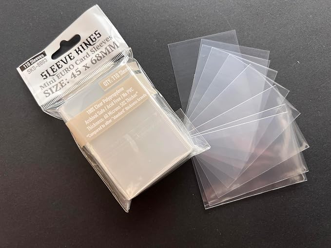 Sleeve Kings Mini Euro Card Sleeves 45 X 68 mm - Image 4