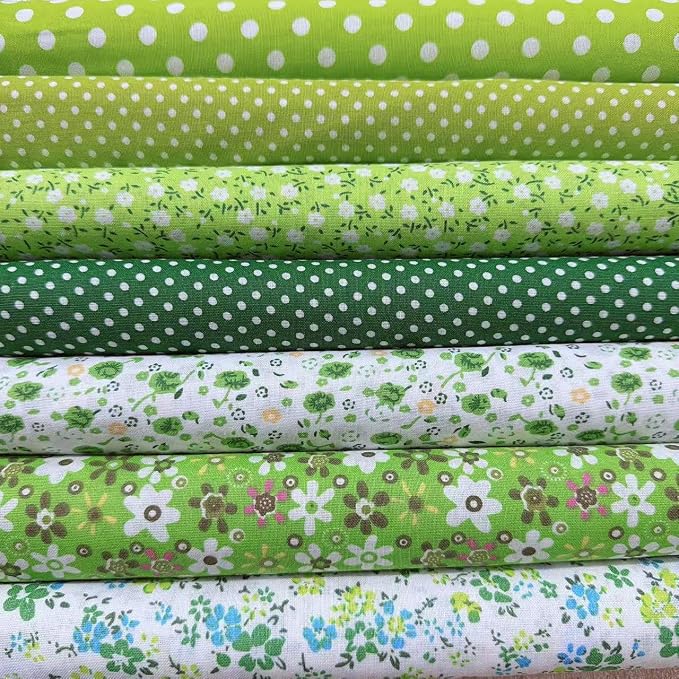 Cotton Fabric DIY Making Supplies Quilting Patchwork Fabric Fat Quarter Bundles by LMAEZNER
