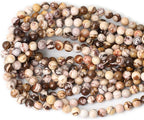 45PCS 8mm Natural Australian Zebra Gemstone Round Loose Beads Crystal Energy - Image 3