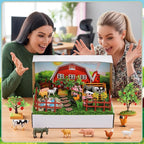 Teyva Daily 48 Pcs Farm Diorama Kit Habitat Project Box Set Farm Diorama - Image 4