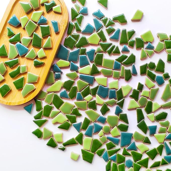 Irregular Ceramic Mosaic Tiles for Crafts, Mosaic Pieces for Crafts, Mosaic - Image 3