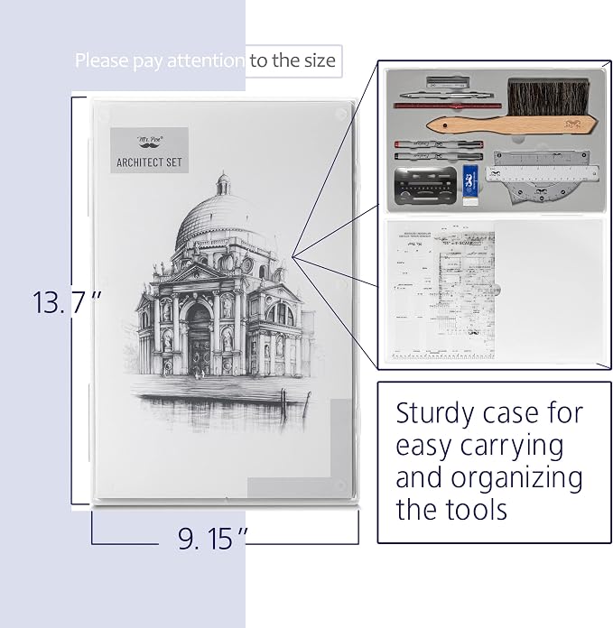 Mr. Pen- Professional Drafting Tools & Geometry Set - Image 6