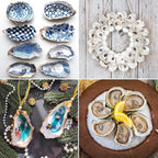 QEQEKAKA 30PCS Oyster Shells 2"-2.5" Small Flat Oyster Shells - Image 6
