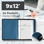 Dunwell Art Portfolio 9x12 Folder, Portfolio Binder - Image 2