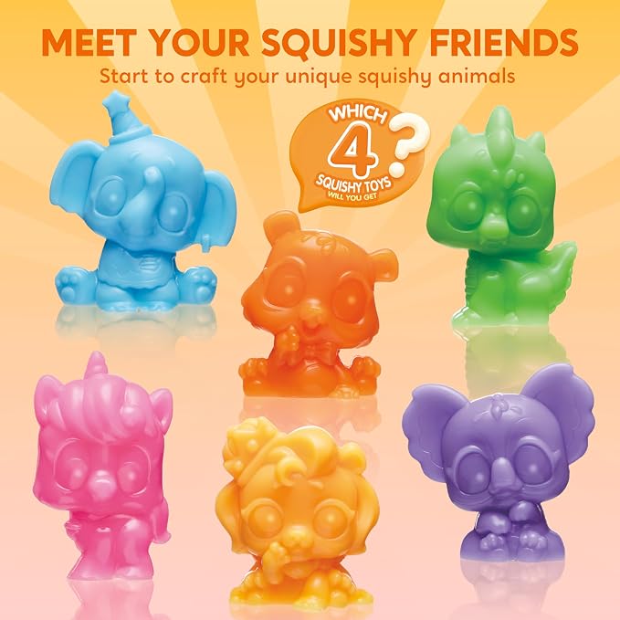 JOVA Klever Kits Squishy Toys, DIY Squishy Animal Making Kit, Mystery Box - Image 2