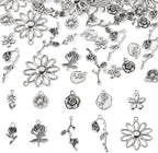 Craftdady Tibetan Style Antique Silver Alloy Pendants Cute Metal Dangle Charms by Craftdady