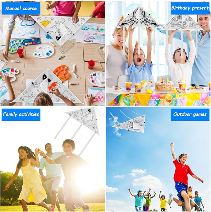 VAIPI 10 PCS DIY Color Filled Kite - Image 6