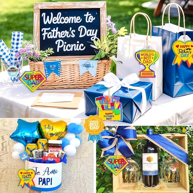 36PCS Wooden Father's Day Crafts - Image 5