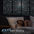 rabbitgoo Window Privacy Film Rainbow Film Decorative Window Sticker, 3D Static - Image 2