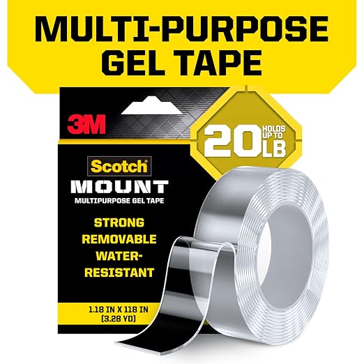 Scotch-Mount Multi-Purpose Gel Tape, Double-Sided Tape - Image 2