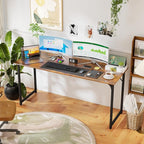 PayLessHere | 63 Inch Computer Desk | Vintage | Office Desk - Image 2