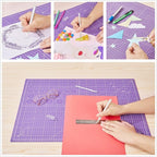 HEADLEY TOOLS 18"x24" Thickened Self Healing Cutting Mat, A2 Rotary Cutting - Image 6
