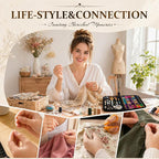 JJRING 205 PCS Sewing Kit for Adults, Premium Needle and Thread Kit - Image 6