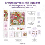 DIAMOND ART CLUB Lea's Garden Diamond Painting Kit, Fun DIY Crafts - Image 3