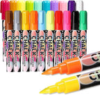 Extra Fine Tip Liquid Chalk Markers by Celepen
