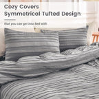 NEXHOME PRO Duvet Cover Queen, Soft and Lightweight 100% Washed Microfiber - Image 9