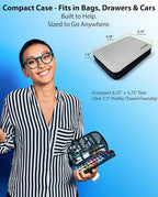 Easy to Use Light Grey Sewing Kit - Image 3