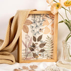 Yoksas 120Pcs Large Nature Plants Leaf Veins Stickers - Image 6