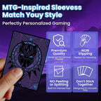 MTG Card Sleeves 100ct, Smooth Shuffle, Art Card Sleeves Deck Protector - Image 2