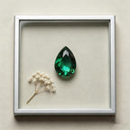 Emerald Green Color Cubic Zirconia Loose Beads Unset - Image 8
