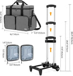 CURMIO Rolling Teacher Tote Bag - Image 5