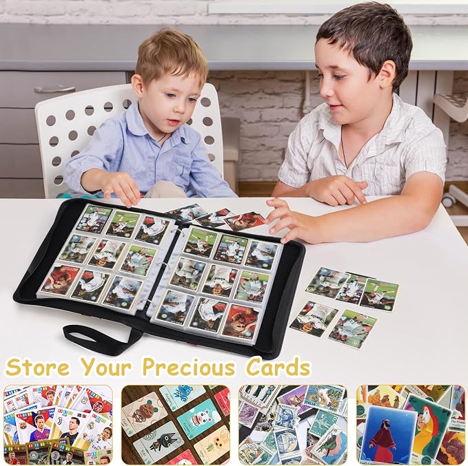 Trading Card Binder, Card Collection Binder Album Folder - Image 5