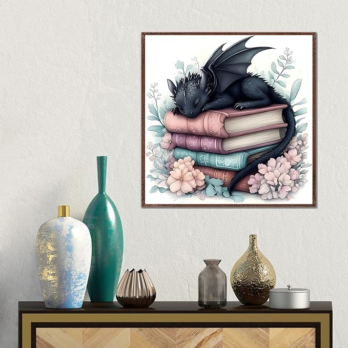 Dragon Stamped Cross Stitch Kits - Image 3