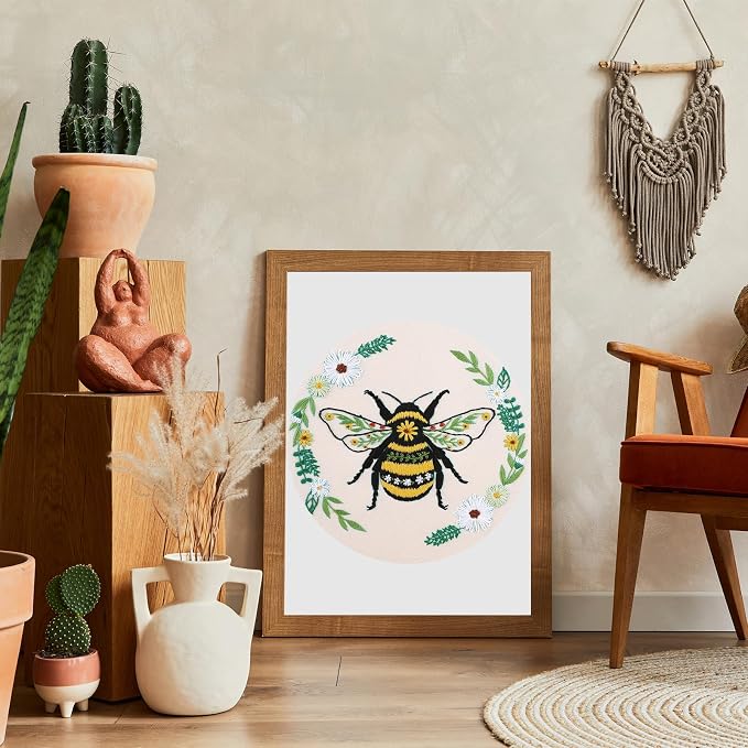 Louise Maelys Bee Embroidery Kit - Image 6