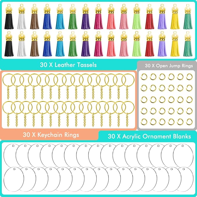 Audab Blank Keychain Set - Image 5