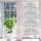 Bloss Rainbow Window Privacy Film Stained Glass Window Film 3D Decorative - Image 6