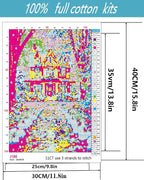 Pumpkin Fall Stamped Cross Stitch Kits - Image 2