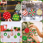 Cinnvoice 60 Pcs Wood Christmas Crafts - Image 6