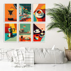 Fountor 6 Pack Paint by Numbers Kit - Image 3