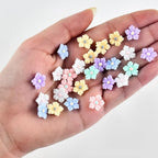 100 Pieces Tiny Flower for Dollhouse Miniatures Resin Things for Crafts Mini - Image 6
