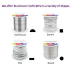 20Gauge Silver Aluminum Crafts Wire 400FT, - Image 6