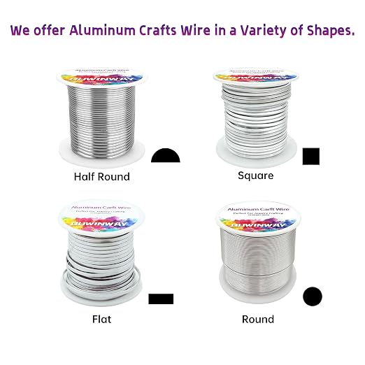 20Gauge Silver Aluminum Crafts Wire 400FT, - Image 6