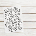 TIAMECH A4 Reusable Plum Cherry Stencil - Image 5