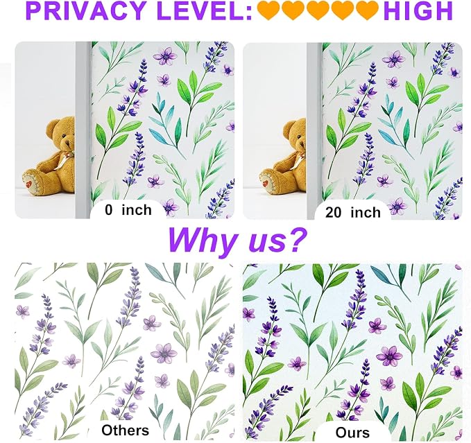 SOMWISE Frosted Glass Window Privacy Film - Image 7