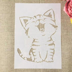 TIAMECH A4 Reusable Little Cat Stencil - Image 5