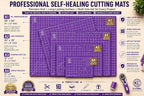 KC GLOBAL A1 Professional Grade Self-Healing Cutting Mat - Image 7